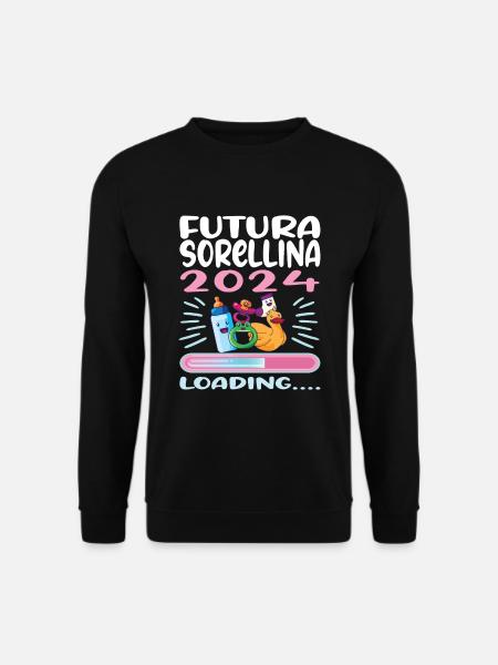 Futura Sorellina 2024 Loading - Unisex Sweatshirt - black