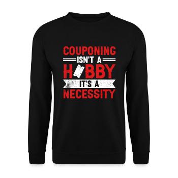 Coupon de points - Sweat-shirt Unisexe - noir - Devant - Alina (178cm) & Michal (187cm)