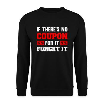 Coupon de points - Sweat-shirt Unisexe - noir - Devant - Alina (178cm) & Michal (187cm)