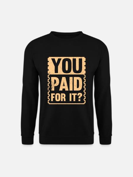 Coupon de points - Sweat-shirt Unisexe - noir
