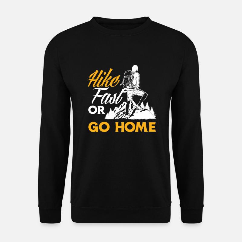 Funny Hiking Gift - Unisex Sweatshirt - black