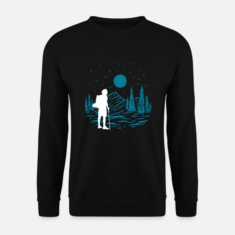 Funny Hiking Gift - Unisex Sweatshirt - black