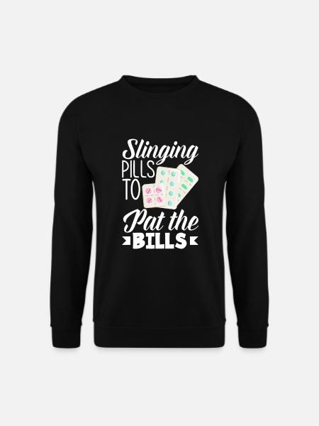 Apotheker Apothekerin Apotheke Geschenk - Unisex Pullover - Schwarz