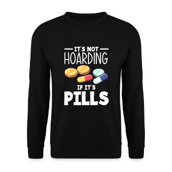 Apothecary Apothecary Apothecary Pharmacy Gift - Unisex Sweatshirt - black - Front - Alina (178cm) & Michal (187cm)