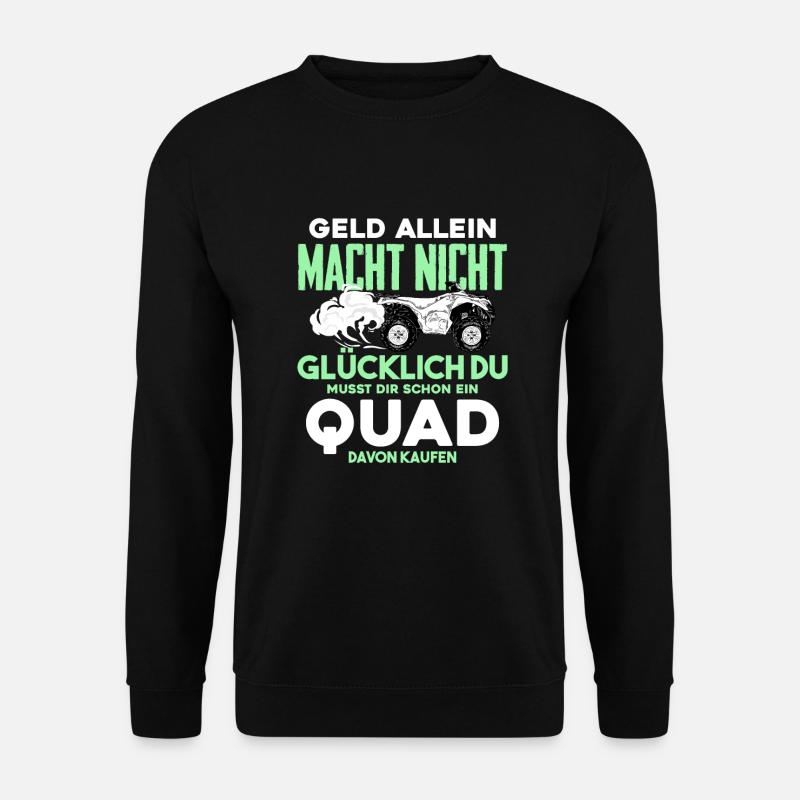 Quad Fahrer Atv Quad Bikes Quad Zubehör Geschenk - Unisex Pullover - Schwarz