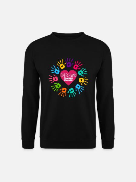 Sprachtherapeutin Sprachheilpädagogin Logopädin - Unisex Pullover - Schwarz