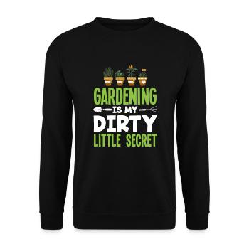 Gardener, Gardener, Gardener, Hobby Gardener, Plants - Unisex Sweatshirt - black - Front - Alina (178cm) & Michal (187cm)