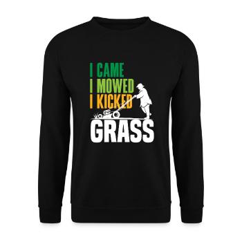 Jardinier, Jardinier, Jardinier, Jardinier Amateur, Plantes - Sweat-shirt Unisexe - noir - Devant - Alina (178cm) & Michal (187cm)