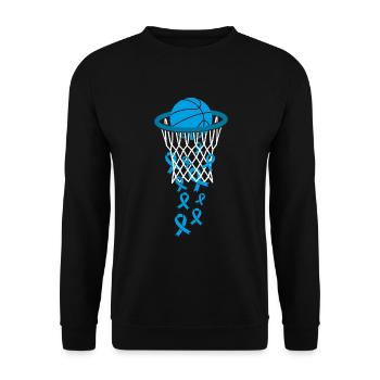 Cadeau pour diabétiques de type 1 pour diabétiques de type 1 - Sweat-shirt Unisexe - noir - Devant - Alina (178cm) & Michal (187cm)