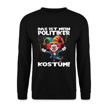 Carnival Costume Carnival Carnival - Unisex Sweatshirt - black - Front - Alina (178cm) & Michal (187cm)
