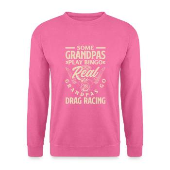 Lustiges Autorennen Auto Rennen Geschenk - Unisex Pullover - Pink - Vorne