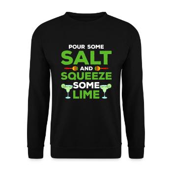 Cinco de Mayo - Sweat-shirt Unisexe - noir - Devant - Alina (178cm) & Michal (187cm)