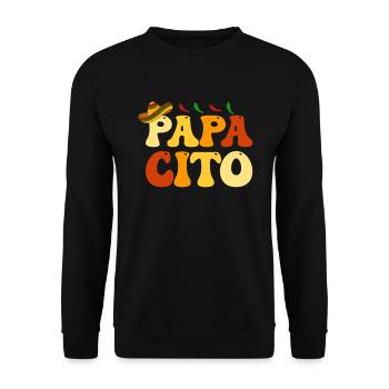 Cinco de Mayo - Sweat-shirt Unisexe - noir - Devant - Alina (178cm) & Michal (187cm)
