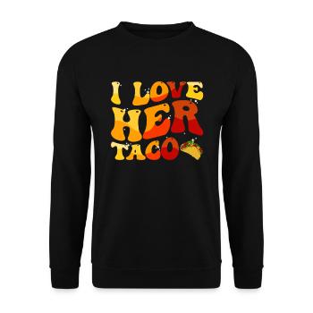 Cinco de Mayo - Sweat-shirt Unisexe - noir - Devant - Alina (178cm) & Michal (187cm)