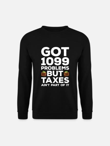 Steuerzahler Finanzamt Steuer zahlen - Unisex Pullover - Schwarz