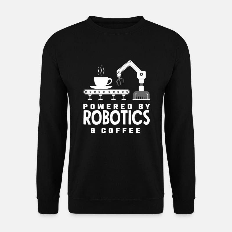 Programmeur de robots robotiques - Sweat-shirt Unisexe - noir