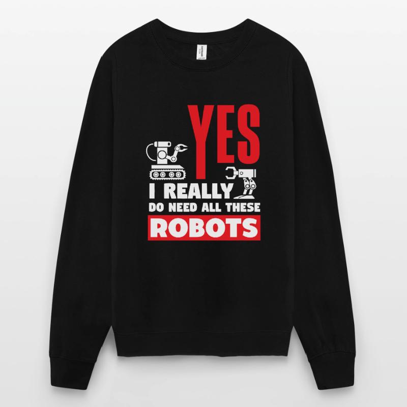 Robotics Robot Programmer Unisex Sweatshirt