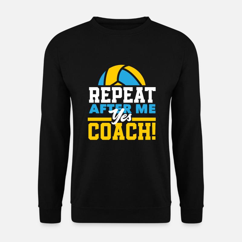 Lustiges Volleyball Geschenk - Unisex Pullover - Schwarz