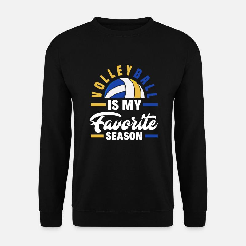 Funny Volleyball Gift - Unisex Sweatshirt - black
