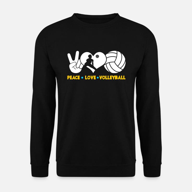 Funny Volleyball Gift - Unisex Sweatshirt - black