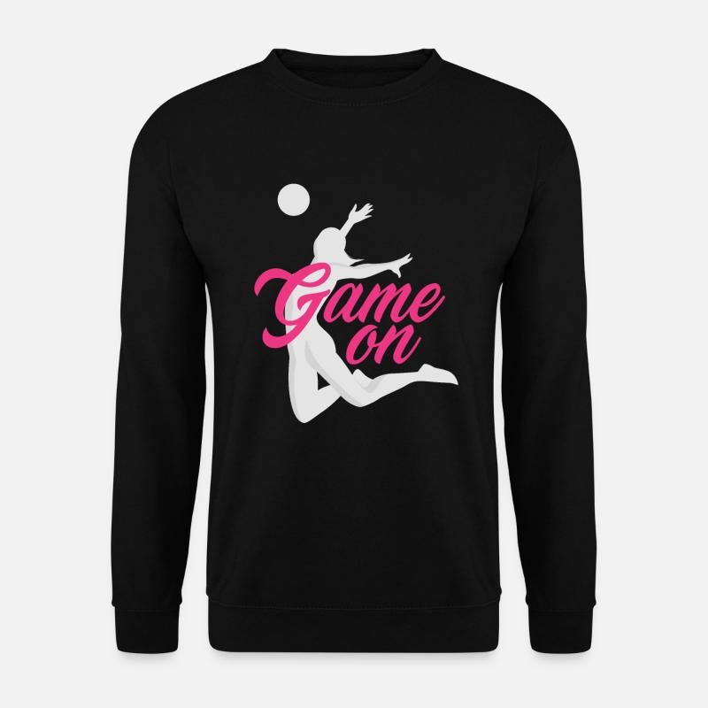 Funny Volleyball Gift - Unisex Sweatshirt - black