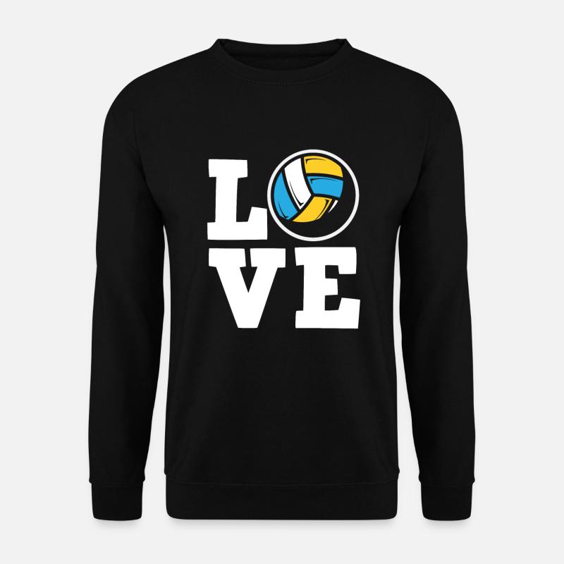 Funny Volleyball Gift - Unisex Sweatshirt - black