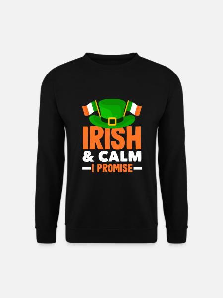 Funny Irishman Ireland Gift - Unisex Sweatshirt - black