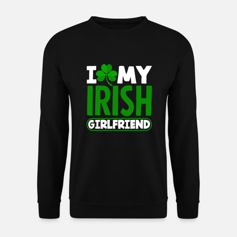Drôle d’irlandais Irlande cadeau - Sweat-shirt Unisexe - noir