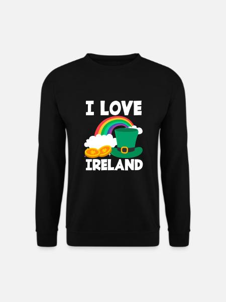 Funny Irish Ireland Gift - Unisex Sweatshirt - black