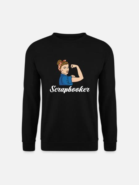 memory book scrapbook scrapbook - Unisex Sweatshirt - black