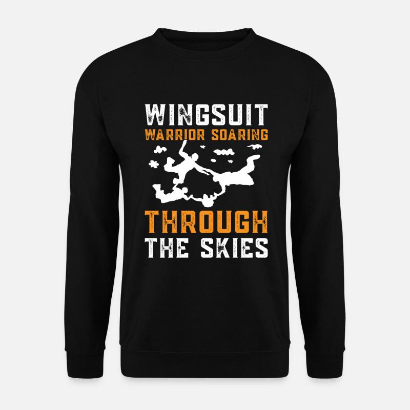Skydiving Skydiving - Unisex Sweatshirt - black