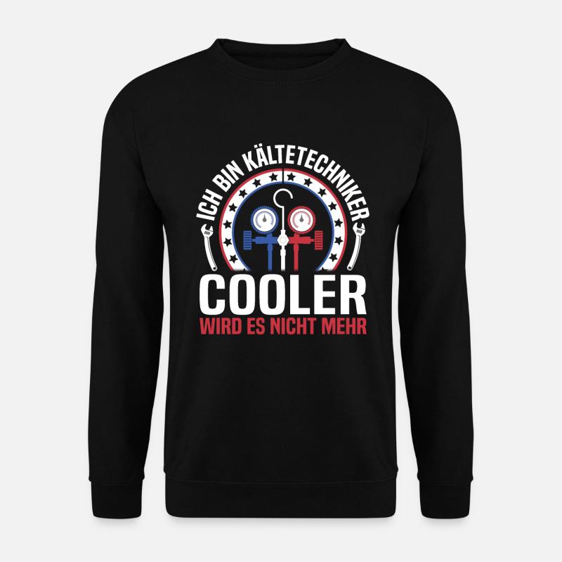 Klimatechniker Werkzeug Mechatroniker für - Unisex Pullover - Schwarz