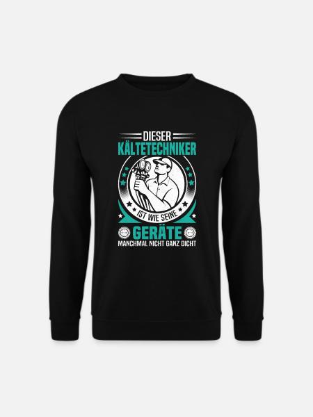 Kältetechniker Werkzeug Klimatechnik für - Unisex Pullover - Schwarz