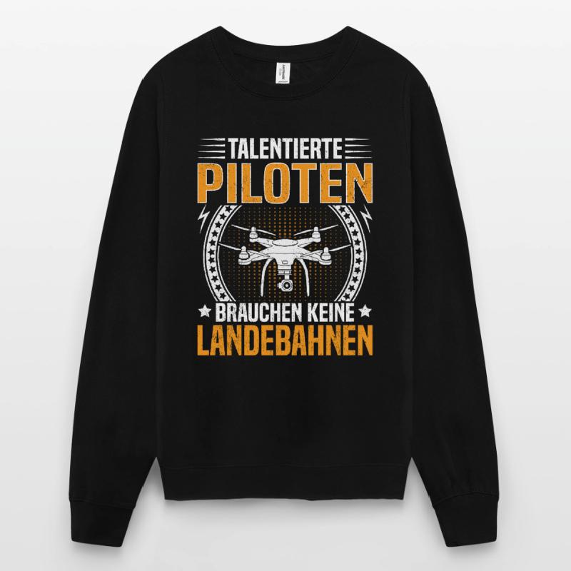 Constructeur de drones : Quadroctoper pour les pilotes de drones Sweat-shirt Unisexe