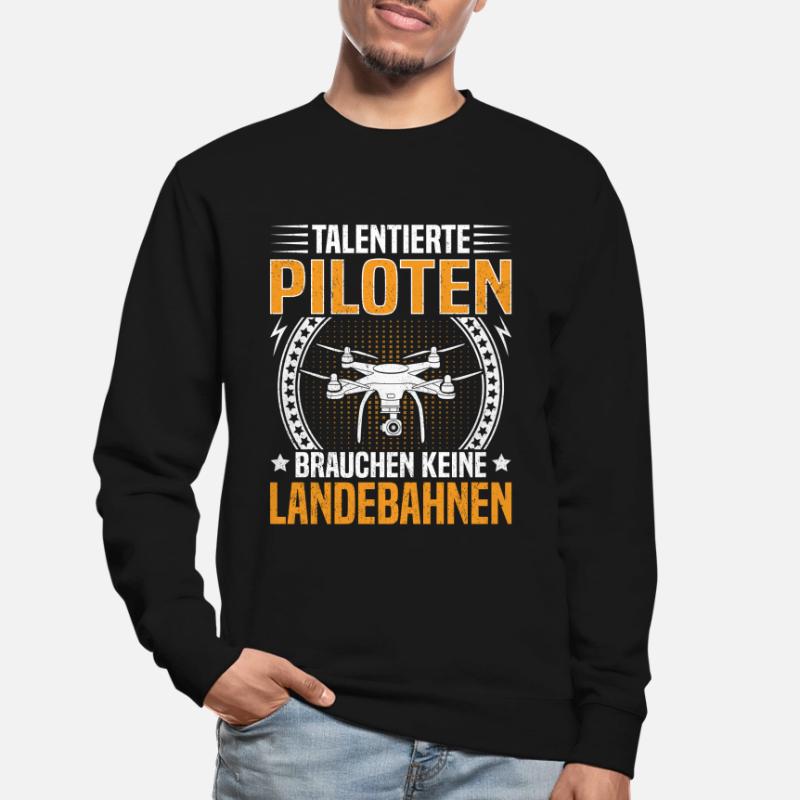 Constructeur de drones : Quadroctoper pour les pilotes de drones Sweat-shirt Unisexe