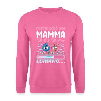Super Mamma 2024 Loading - Unisex Sweatshirt - pink - Front