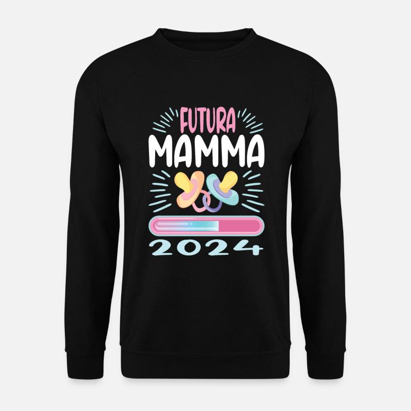 Super Mamma 2024 Loading - Unisex Pullover - Schwarz
