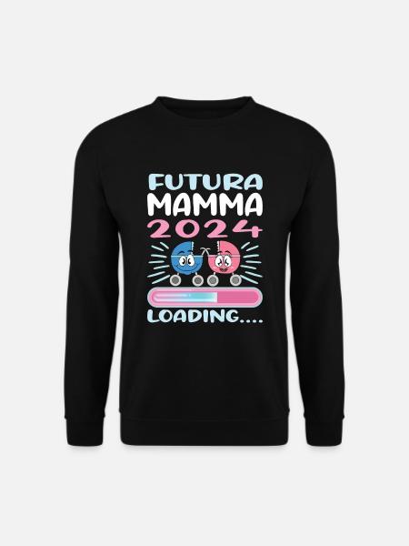 Super Mamma 2024 Loading - Unisex Sweatshirt - black