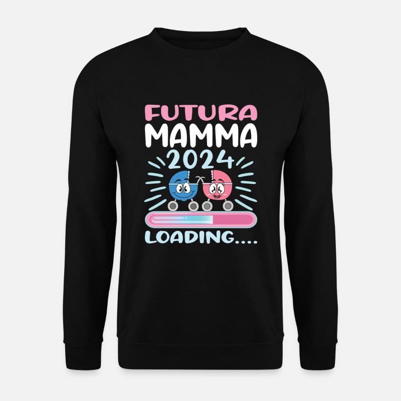 Super Mamma 2024 Loading - Unisex Sweatshirt - black