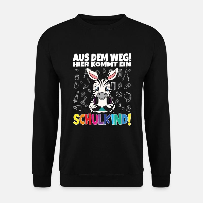 Schulkind 2024 Einschulung Schulanfang - Unisex Pullover - Schwarz