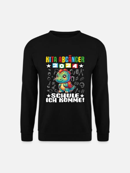 Kita Abgänger 2024 Einschulung 2024 - Unisex Pullover - Schwarz