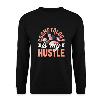 Hautpflege Kosmetikerin Kosmetik - Unisex Pullover - Schwarz - Vorne - Alina (178cm) & Michal (187cm)