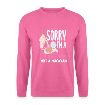 Hautpflege Kosmetikerin Kosmetik - Unisex Pullover - Pink - Vorne