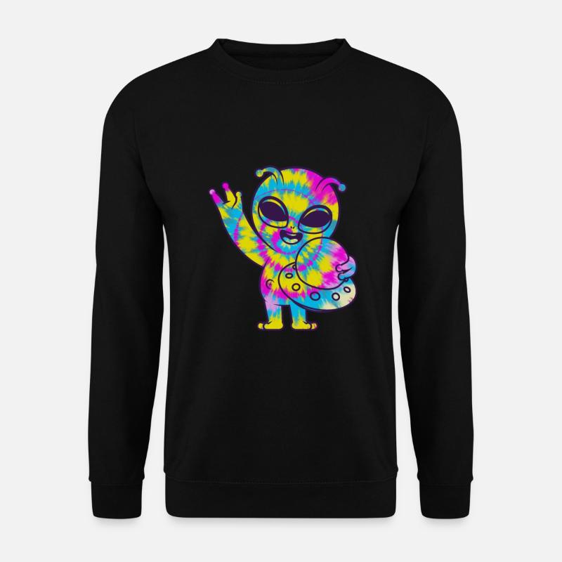 Funny Alien Alien Gift - Unisex Sweatshirt - black