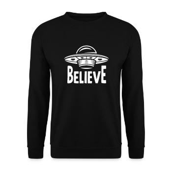 Drôle de cadeau extraterrestre extraterrestre - Sweat-shirt Unisexe - noir - Devant - Alina (178cm) & Michal (187cm)