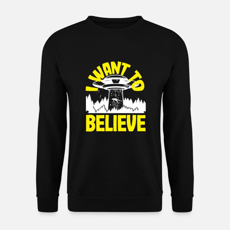 Funny Alien Alien Gift - Unisex Sweatshirt - black