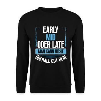 Gaming Gamer Keyboard Gaming PC Controller Monitor - Unisex Sweatshirt - black - Front - Alina (178cm) & Michal (187cm)