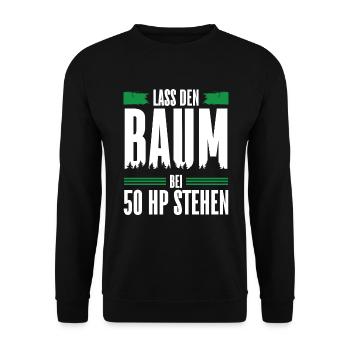 Zocken Gaming Videospiele Gamer Videogames Zocker - Unisex Pullover - Schwarz - Vorne - Alina (178cm) & Michal (187cm)