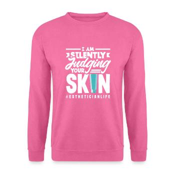 Hautpflege Kosmetikerin Kosmetik - Unisex Pullover - Pink - Vorne
