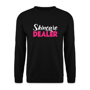 Hautpflege Kosmetikerin Kosmetik - Unisex Pullover - Schwarz - Vorne - Alina (178cm) & Michal (187cm)
